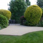 Mansfield resin bonded driveway 