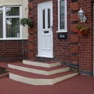 Anti slip Resin Bonded finish for steps 