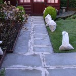 Resin bonded stone prepwork on slabs