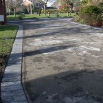 Tarmac driveway Grantham with block paved edge