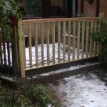 Wooden railing for decorative finishingg