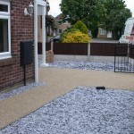 slate infill for Notrtingham resin bonded paving