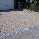 resin bonded gravel works with drainage