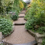 resin garden path