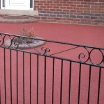 resin bonded comparison against resin bound comparison installation