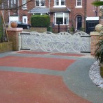 driveway tarmac concrete or resin