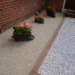 Varying resin driveway surface suitability