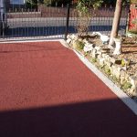 resin drive finish